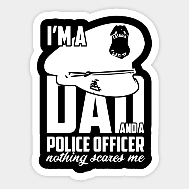 Fathers Day 2018 Police Officer Dad Gift Police Officer Dad Gift Sticker by nhatvv